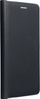 Kllëf libër Vennus Book Carbon për Samsung Galaxy A34 5G, teksturë karboni, me magnet, ngjyrë e zezë