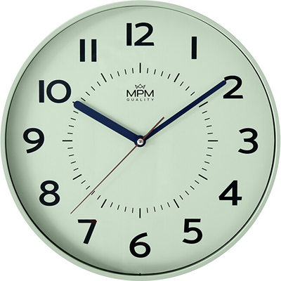Orë muri MPM Quality Heikki E01.4429.40, e bardhë