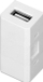 Modul prizë mobiljeje Orno Cube OR GM 9011 OR GM 9015, me dalje USB, i bardhë
