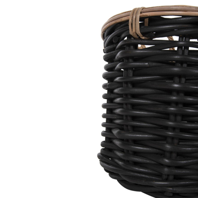 Kosh dyshemeje 2-pjesësh Potts Φ61+Φ45cm (HM4379), zezë