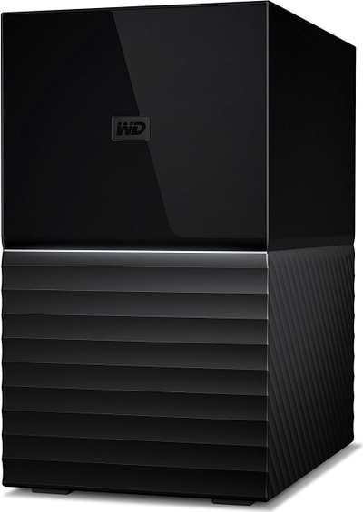 Disk i jashtëm HDD WD My Book Duo (WDBFBE0160JBK-EESN), 16TB, USB 3.1, i zi/hirtë
