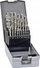 Set me stërvitje spirale Alpen 102225100 HSS-E, 25 copë, kobalt, gri