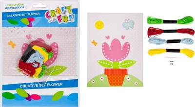 Set kreativ Craft with Fun 445961, shumëngjyrësh