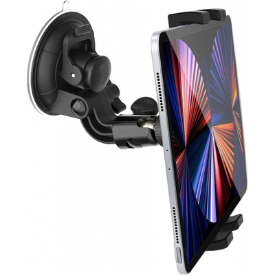 Mbajtëse veture për tablet Techly I-TABLET-VEN, 7-10.1", me kupë thithëse, e zezë