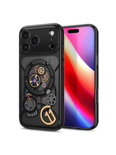 Mbrojtëse telefoni Spigen C11 Ultra Hybrid MagSafe Chronos, për iPhone 17 Pro Max, transparente