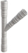 Поврзувачки дел за кондензат Bonomini 7882PE20B0, Y со 3 насоки, D 16-18-20 mm, бел