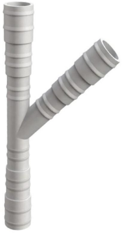Поврзувачки дел за кондензат Bonomini 7882PE20B0, Y со 3 насоки, D 16-18-20 mm, бел