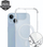 Mbulesë telefoni 4smarts Hybrid Case Ibiza për iPhone 15, me magnetë MagSafe, transparente
