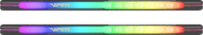 Memorie RAM Patriot Viper Steel RGB, 64GB, DDR4, 3200 MHz, CL18, e zezë