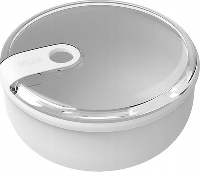 Enë ruajtëse rrumbullake Rotho Fresh Keeping ELA, 1.8L, plastike, transparente
