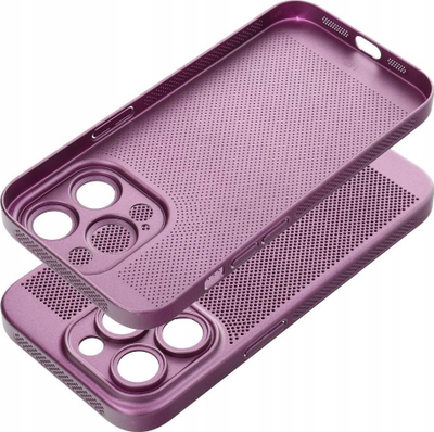 Футрола за телефон Breezy Case за Samsung Galaxy S22, вентилирана, виолетова