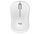 Mouse Logitech MK240 Silent Wireless, Bluetooth, 1000 DPI, i bardhë