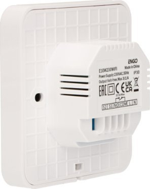 Termostat mur ENGO E10, digjital, 230 V, i bardhë