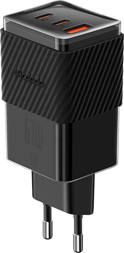 Karikues USB Mcdodo GaN 5 Pro, 67W, 2x USB C 1x USB A, i zi