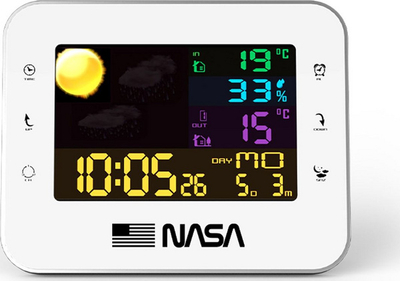 Stacion moti me valë NASA 6 '' WS500, 7 në 1, i bardhë