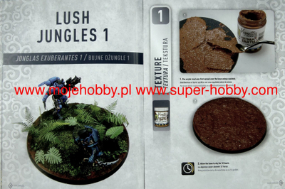 Libër modelizmi Ammo by Mig Jimenez Wargaming 07 Lush Jungles, udhëzues pikturimi, anglisht
