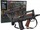 Lodra blloqe për ndërtim CaDA Groza Rifle C81022W, 1504 copa, 10 plumba, e zezë