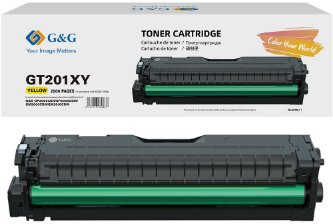 Toner printeri G&G GT201XY, XL, 2500 faqe, i verdhë
