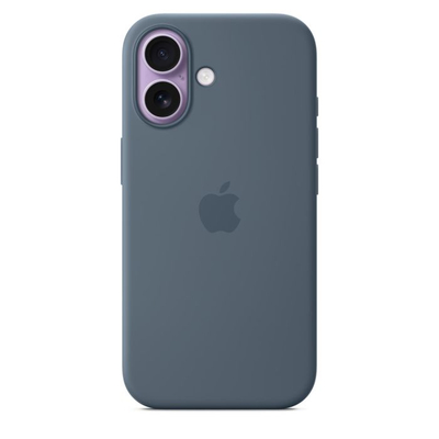 Apple iPhone 17 Silicone Case with MagSafe, Anchor Blue