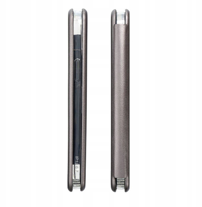 Këllëf libri Elegance për Samsung S25 Plus, bëhet edhe mbajtëse horizontale, steel