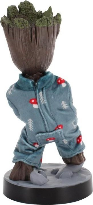 Mbajtëse kontrollori dhe telefoni Cable Guys Groot Pajamas Edition, me kabllo 2 m, figurë Marvel, shumëngjyrëshe