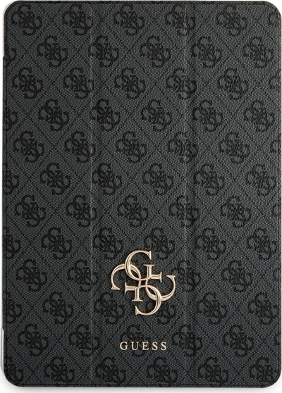 Kuti mbrojtëse Guess për iPad Air 13" 2024, me magnet, me logo t’madhe, e zezë