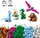 Set ndërtimi dinosauri Creative Dinosaurs për kalamaj, figura që lidhen me njëra-tjetrën
