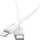Kabllo USB Blue Power USB C në Lightning, 1m, e bardhë