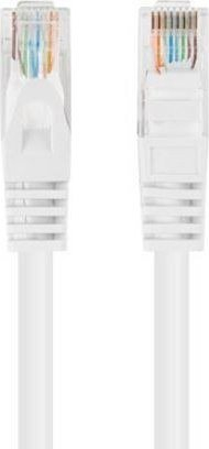 Kabllo rrjeti Lanberg UTP Cat 5e, 2m, set 10 copë, e bardhë