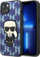 Mbulesë telefoni Karl Lagerfeld KLHCP13MPMNIKBL, për iPhone 13, hardcase, blu
