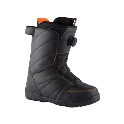 Çizme snowboard Rossignol Crank Boa H4 për burra, ngjyrë e zezë