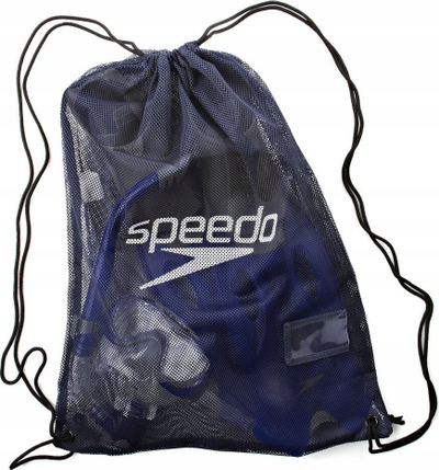 Çantë pishine Speedo Pool Bag, material që s’e hyn uji, blu