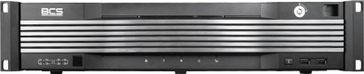 Regjistrues rrjeti BCS NVR6408R A 4K, 64 kanale, 8 porte SATA, i zi