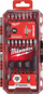 Set bitash Milwaukee SHOCKWAVE IMPACT DUTY, 35 copë, çelik aliazh, me kuti organizuese