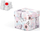 Kuti dhuratash Gift Box C-C008-A, 8x8x8cm, karton, me flutura
