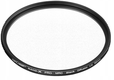 Filtër diffusion K&amp;F Concept Nano X Black Mist 1/4, 55mm, 8K, i zi