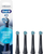 Koka zëvendësuese për furçë elektrike Oral B iO Ultimate Clean, 4 copë, të zeza