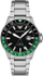 Orë burrash Emporio Armani Diver GMT AR11589, e argjendtë