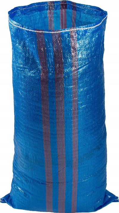 Qese polipropileni Bag Bags, 25kg, 50x85cm, 50 copë, të zeza
