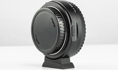 Адаптер за монтирање Viltrox EF M2 II Speed Booster, за објективи Canon EF EF S, за камери Micro Four Thirds, црн