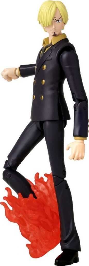 Figurë veprimi Bandai Anime Heroes One Piece Sanji, 16.5 cm, me nyje lëvizëse, shumëngjyrëshe