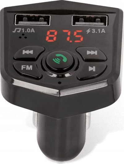 Transmetues FM Bluetooth Maxlife MXFT-02, 2x USB, 3.1A, i zi