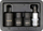 Set çelësa Yato YT-06806, 5 koka 5-këndore, 1/2", i zi