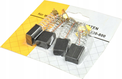 Set furça karboni GEKO G00483, për mulli 230 mm, 8x14x17 mm