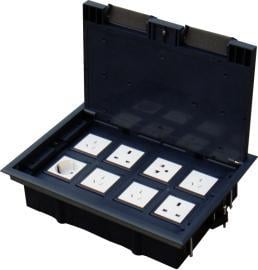 Kuti dyshemeje Alantec PP007, 8 module, thellësi e rregullueshme, gri