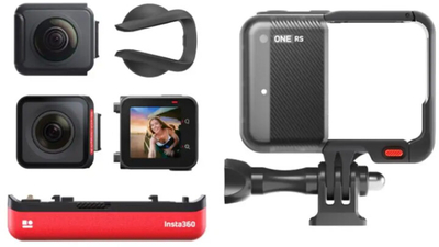 Kamerë Insta360 ONE RS (Twin Edition), e zezë