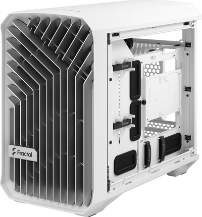 Kasë Fractal Design Torrent Nano, e bardhë TG Clear Tint, Micro Tower
