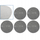 Disk diamant PCD 125mm, 22.23mm, për asfalt edhe bitum