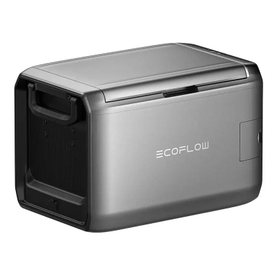 Frigorifer portativ EcoFlow GLACIER Classic 55L, dy zona ftohje ngrirje, -20°C deri 20°C, gri