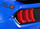 Makina elektrike Ramiz GT Sport Ride-On, telekomandë, 108 cm, blu